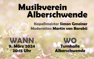 Konzert 2024 - Musikverein Alberschwende